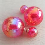 Double Pearl Oorbellen